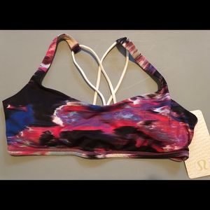 Lululemon Free To Be Bra Pigment Wind Size 12 NWT